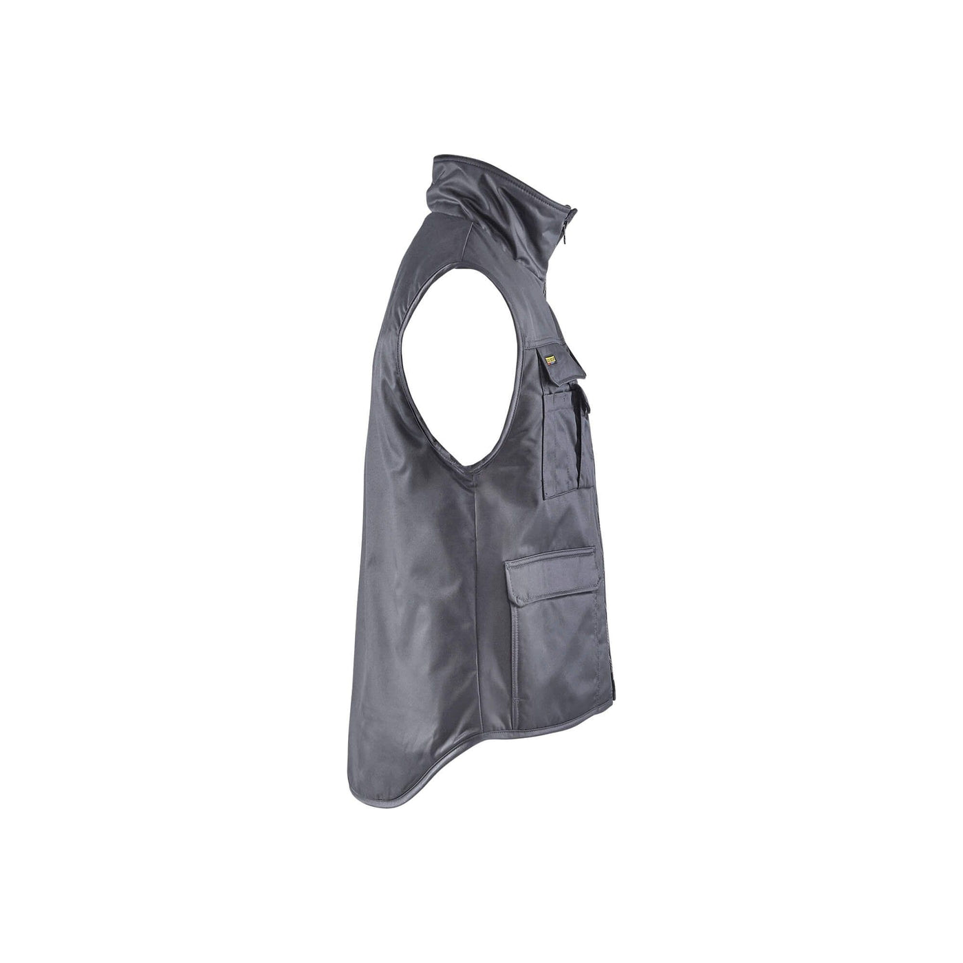 Blaklader 38011900 Body Warmer Fleece Lined Grey Right #colour_grey