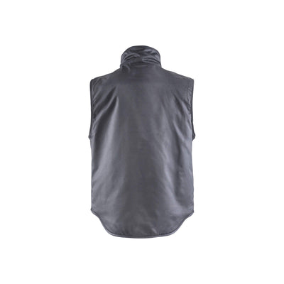 Blaklader 38011900 Body Warmer Fleece Lined Grey Rear #colour_grey