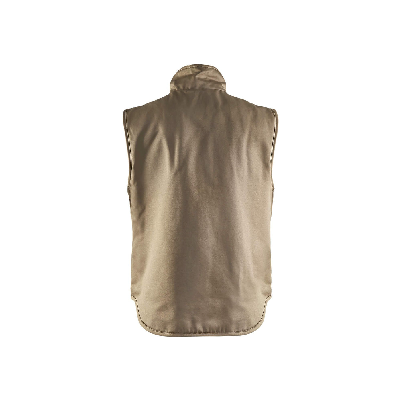 Blaklader 38011900 Body Warmer Fleece Lined Khaki Rear #colour_khaki