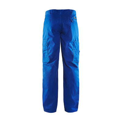 Blaklader 14001800 Cargo Trousers Multi-Pockets Cornflower Blue Rear #colour_cornflower-blue
