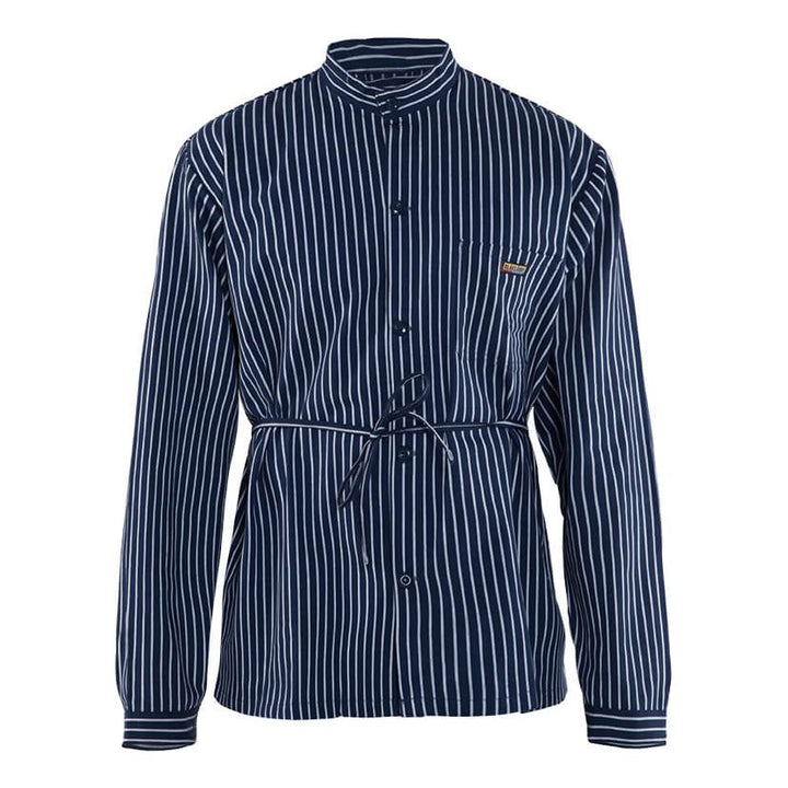 Blaklader 32501125 Carpenter Smock Blue Navy Blue/White Main #colour_navy-blue-white