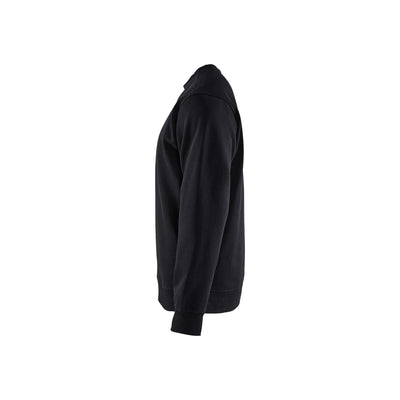 Blaklader 33641048 College Jersey Sweatshirt Black Left #colour_black