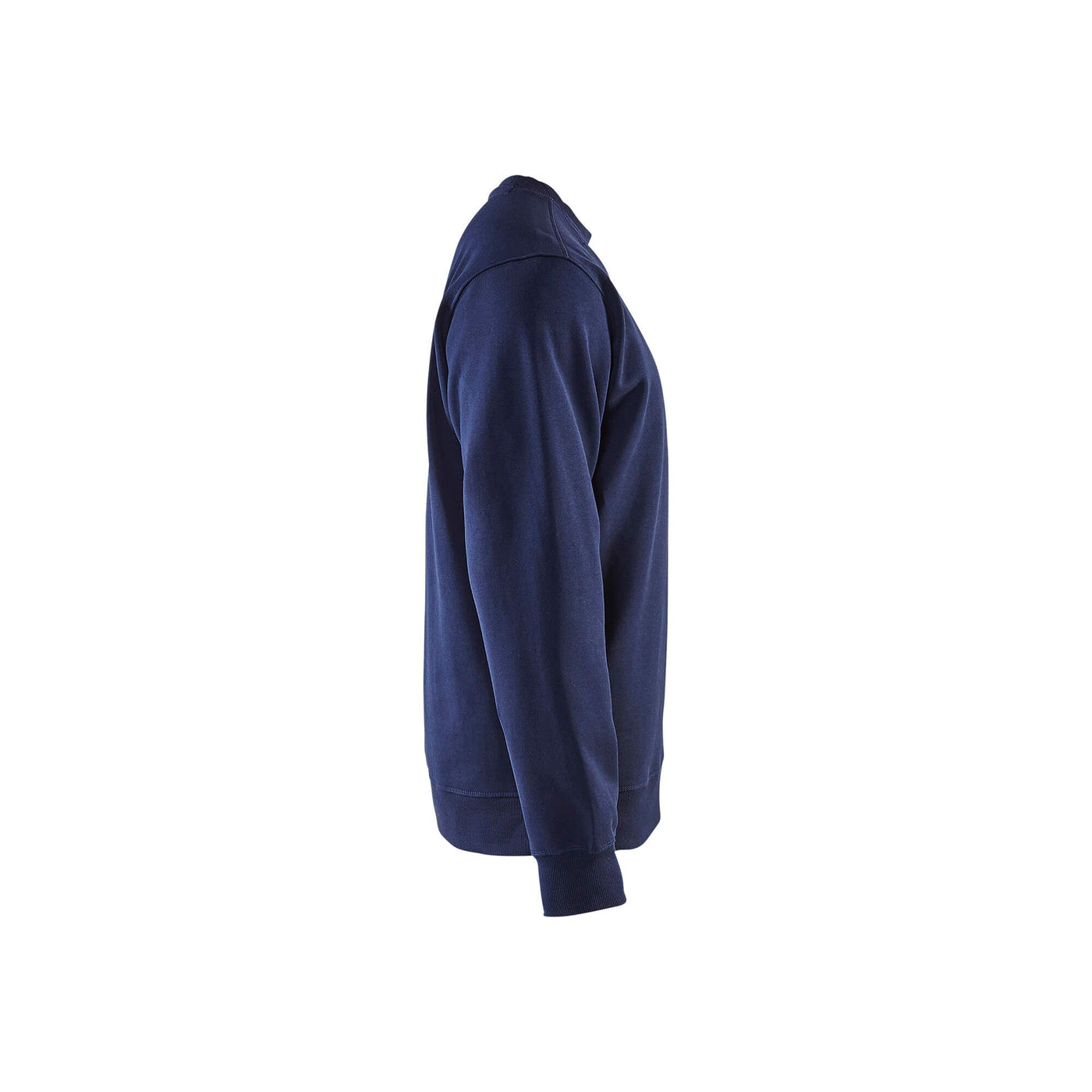Blaklader 33641048 College Jersey Sweatshirt Navy Blue Right #colour_navy-blue
