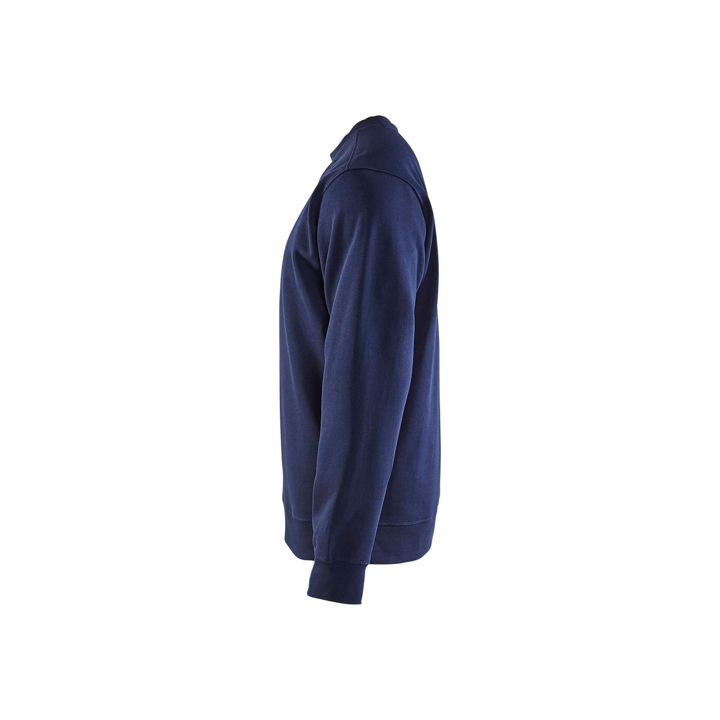 Blaklader 33641048 College Jersey Sweatshirt Navy Blue Left #colour_navy-blue