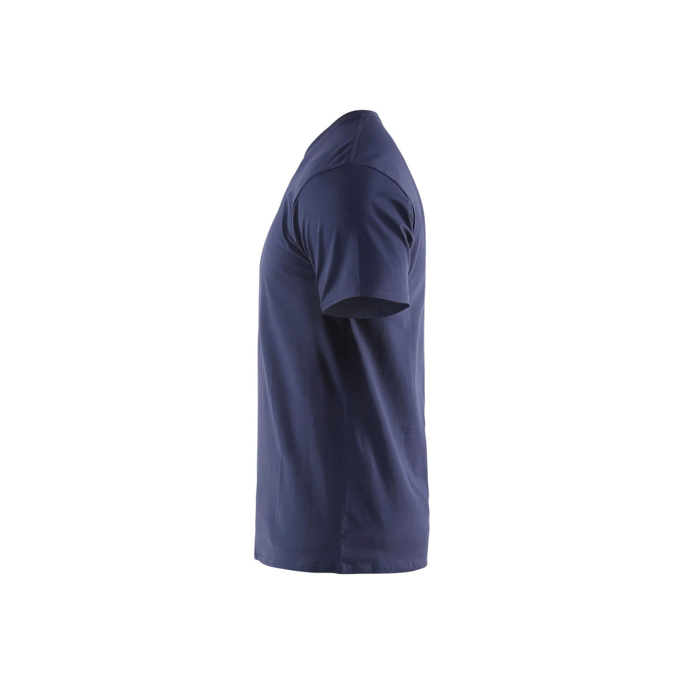 Blaklader 35331029 Cotton T-Shirt Slim Fit Navy Blue Left #colour_navy-blue