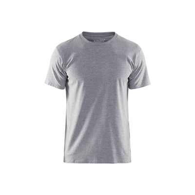 Blaklader 35331059 Cotton T-Shirt Slim Fit Grey Melange Main #colour_grey-melange