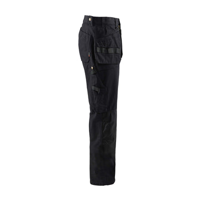 Blaklader 15301310 Craftsman Cordura Trousers Black Right #colour_black