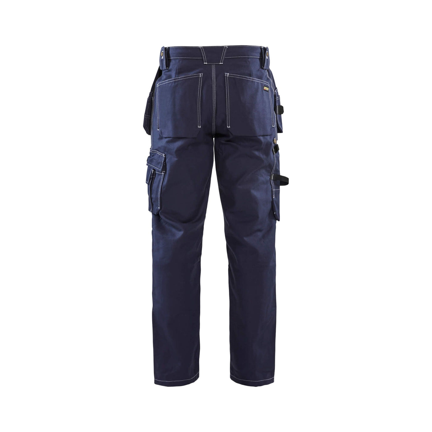 Blaklader 15301370 Craftsman Cordura Trousers Navy Blue Rear #colour_navy-blue