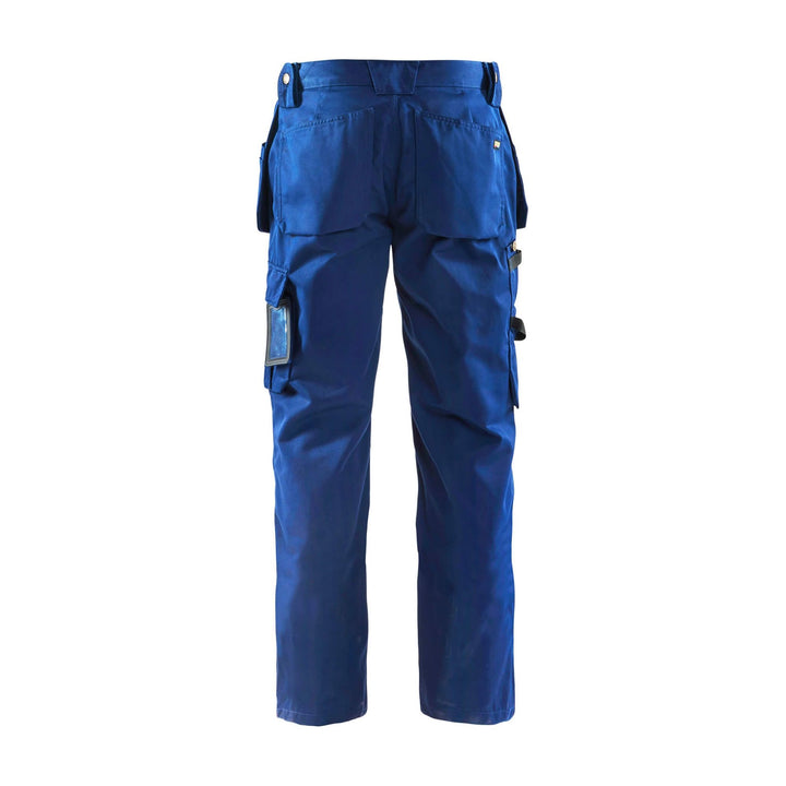 Blaklader 15301860 Craftsman Cordura Trousers Cornflower Blue Rear #colour_cornflower-blue