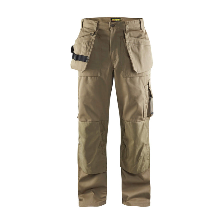 Blaklader 15301860 Craftsman Cordura Trousers Khaki Main #colour_khaki
