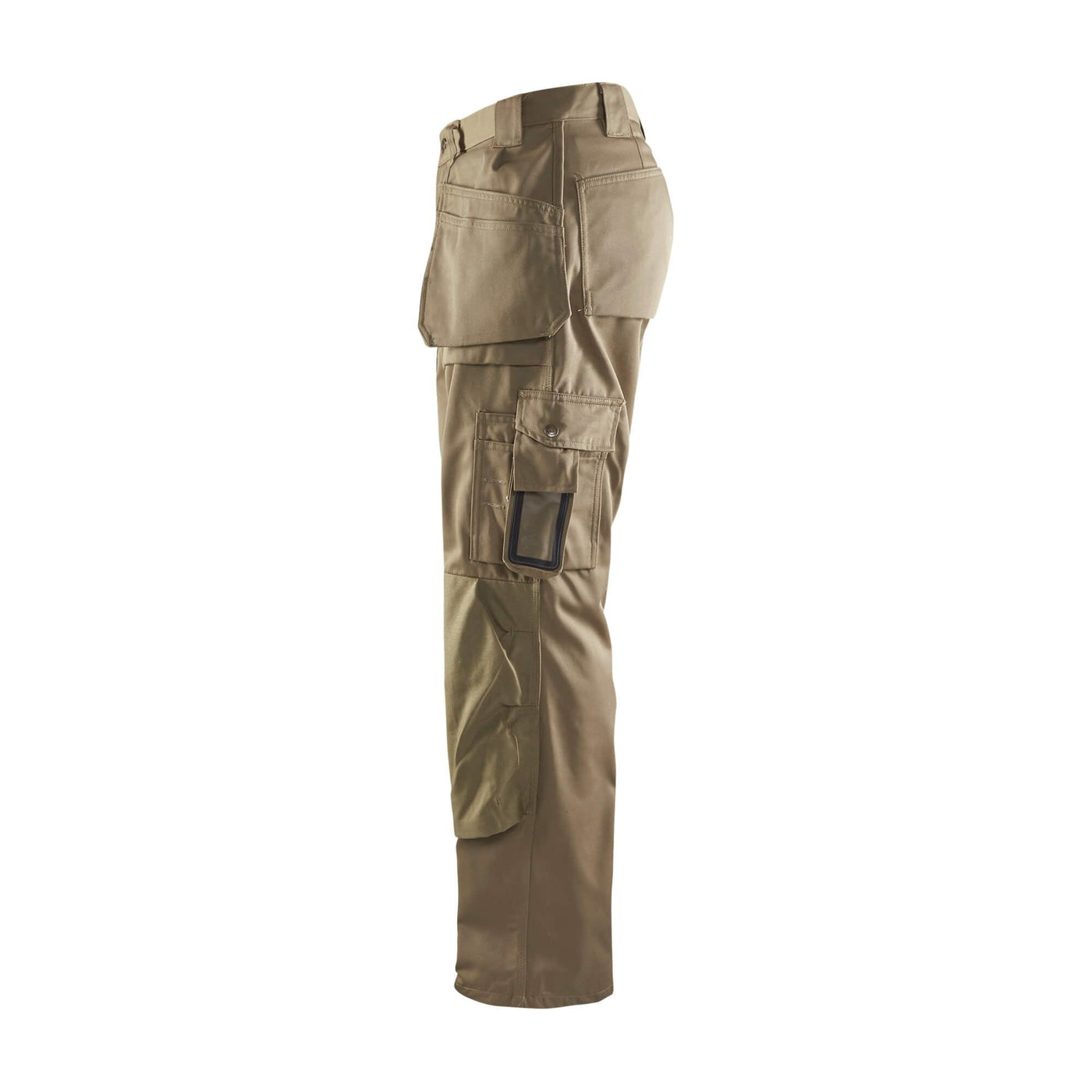 Blaklader 15301860 Craftsman Cordura Trousers Khaki Left #colour_khaki