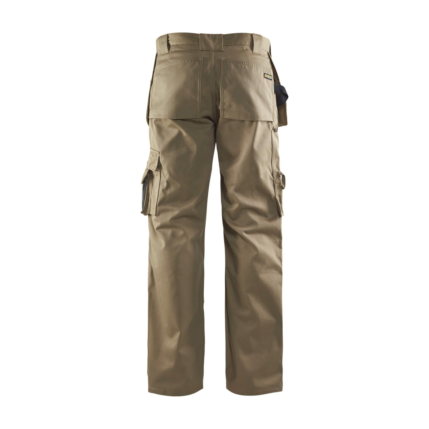 Blaklader 15301860 Craftsman Cordura Trousers Khaki Rear #colour_khaki