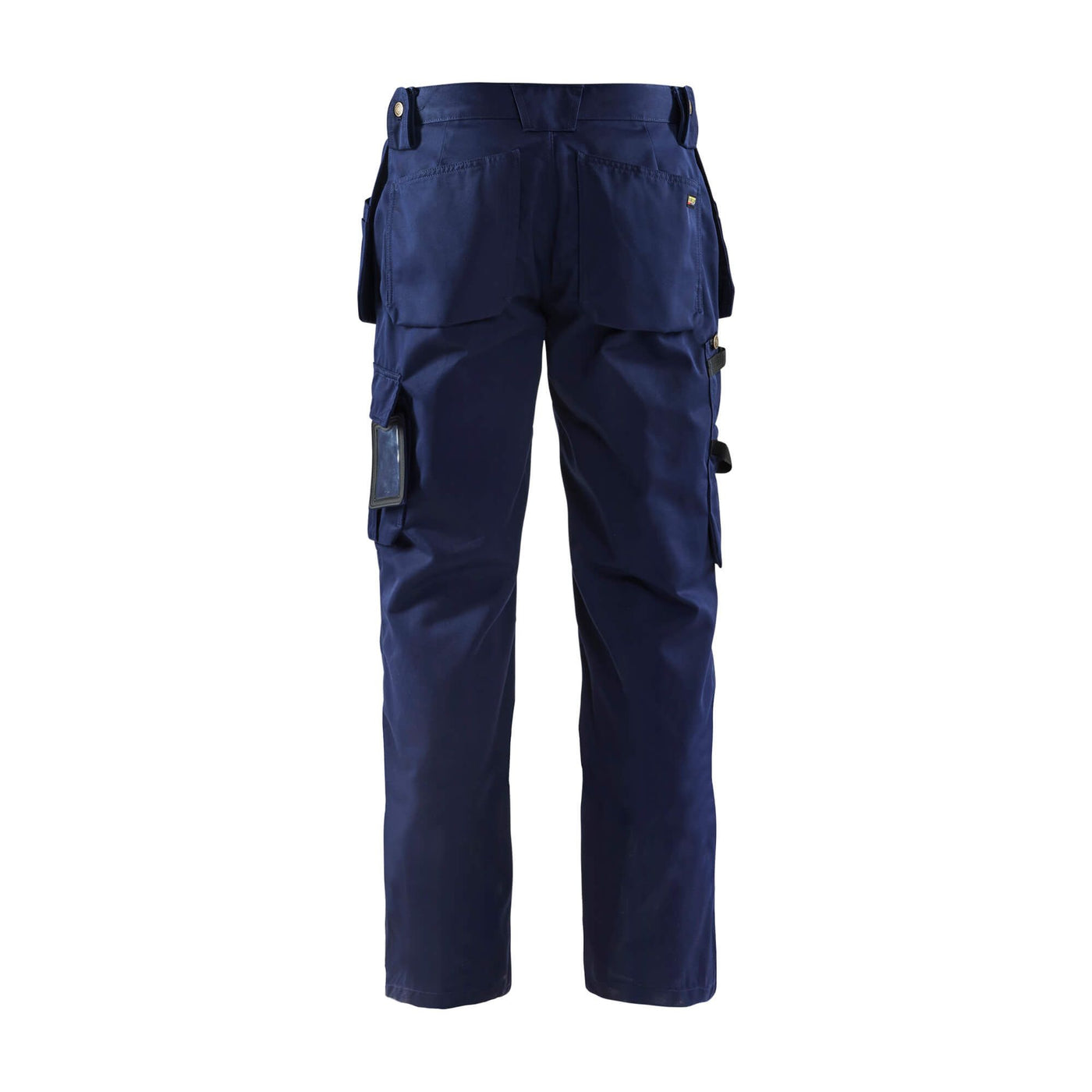 Blaklader 15301860 Craftsman Cordura Trousers Navy Blue Rear #colour_navy-blue