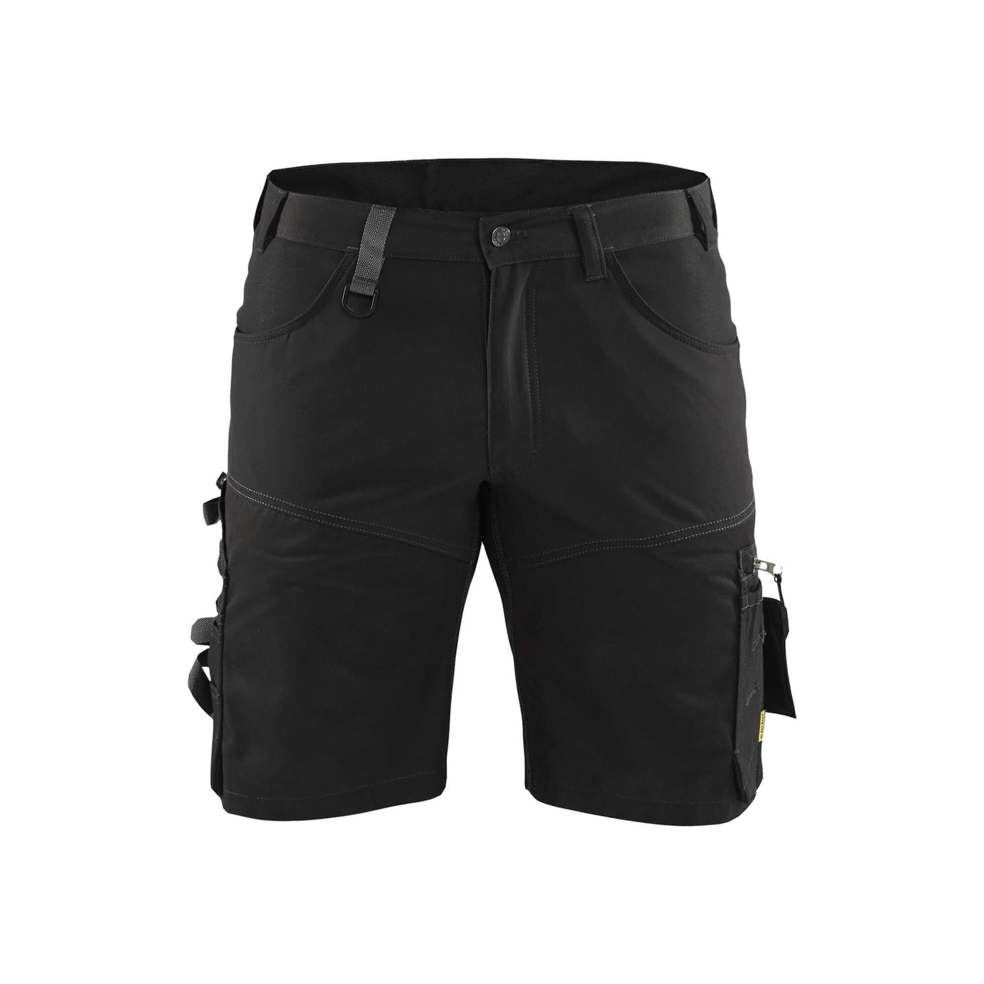 Blaklader 17981860 Craftsman Shorts with Stretch Black Main #colour_black