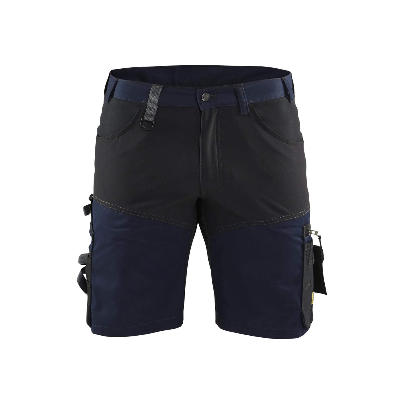 Blaklader 17981860 Craftsman Shorts with Stretch Dark Navy Blue/Black Main #colour_dark-navy-blue-black