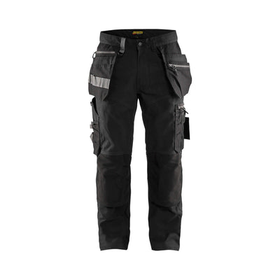 Blaklader 15901343 Craftsman Stretch Trousers Black Main #colour_black