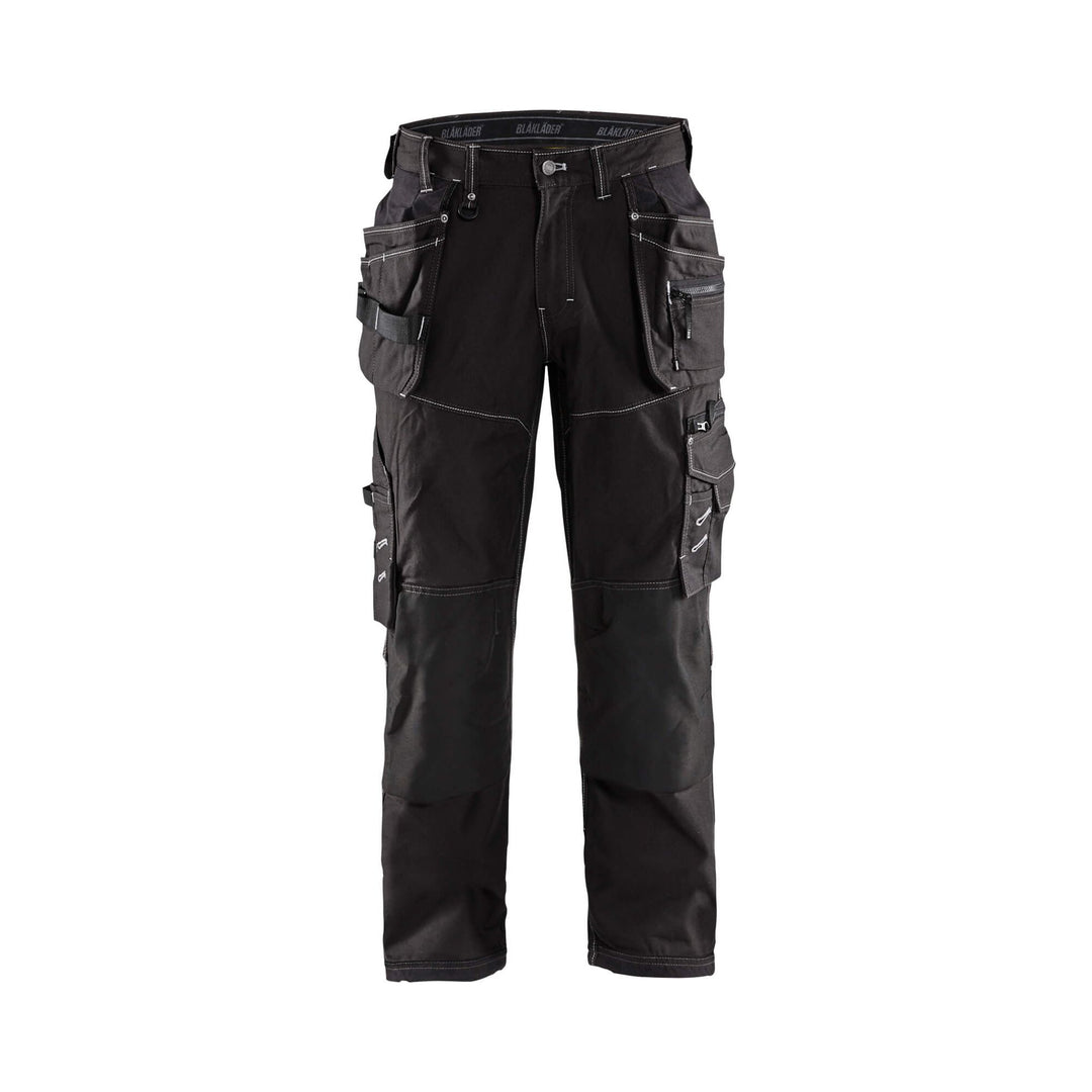 Blaklader 19611146 Craftsman Trousers NYCO Black Main #colour_black