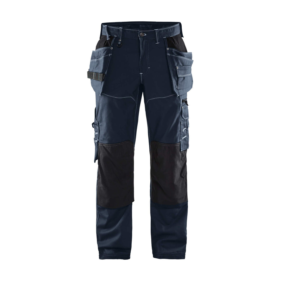 Blaklader 19611146 Craftsman Trousers NYCO Dark Navy Blue/Black Main #colour_dark-navy-black