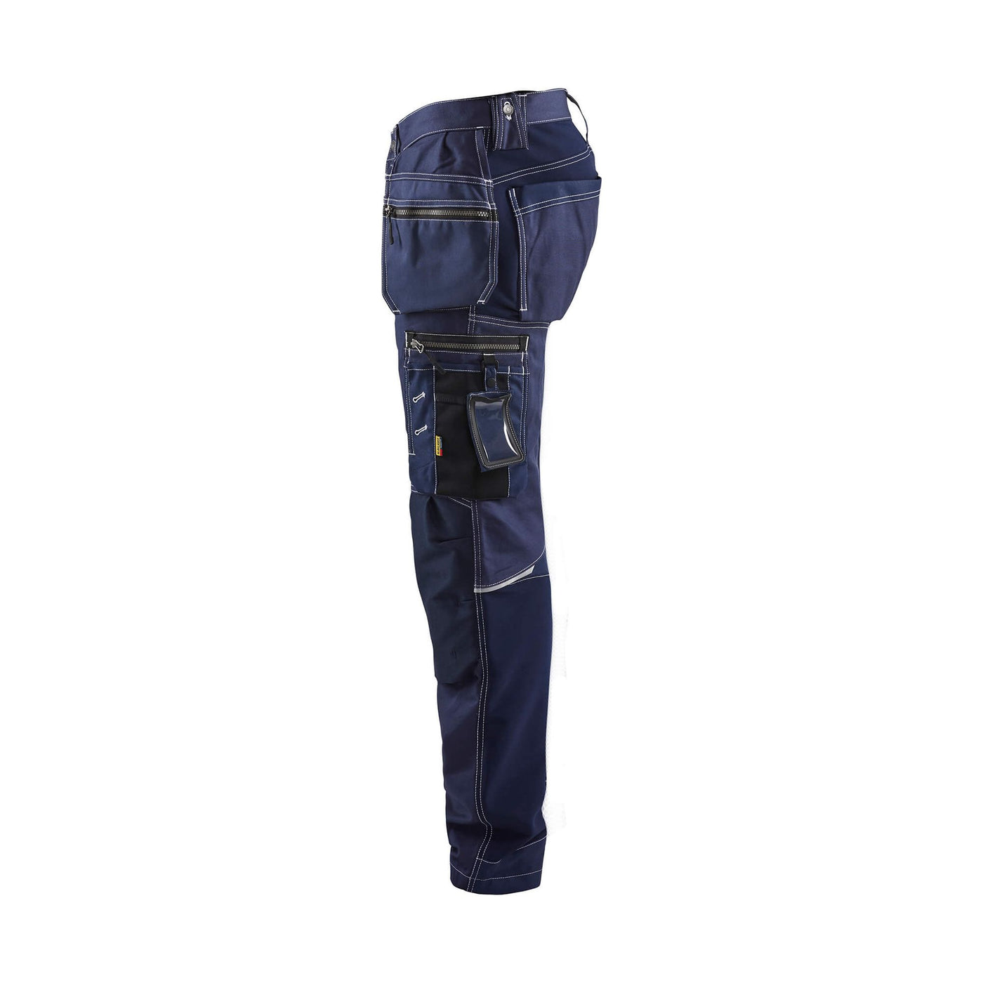 Blaklader 17901370 Craftsman Trousers Stretch Navy Blue Left #colour_navy-blue