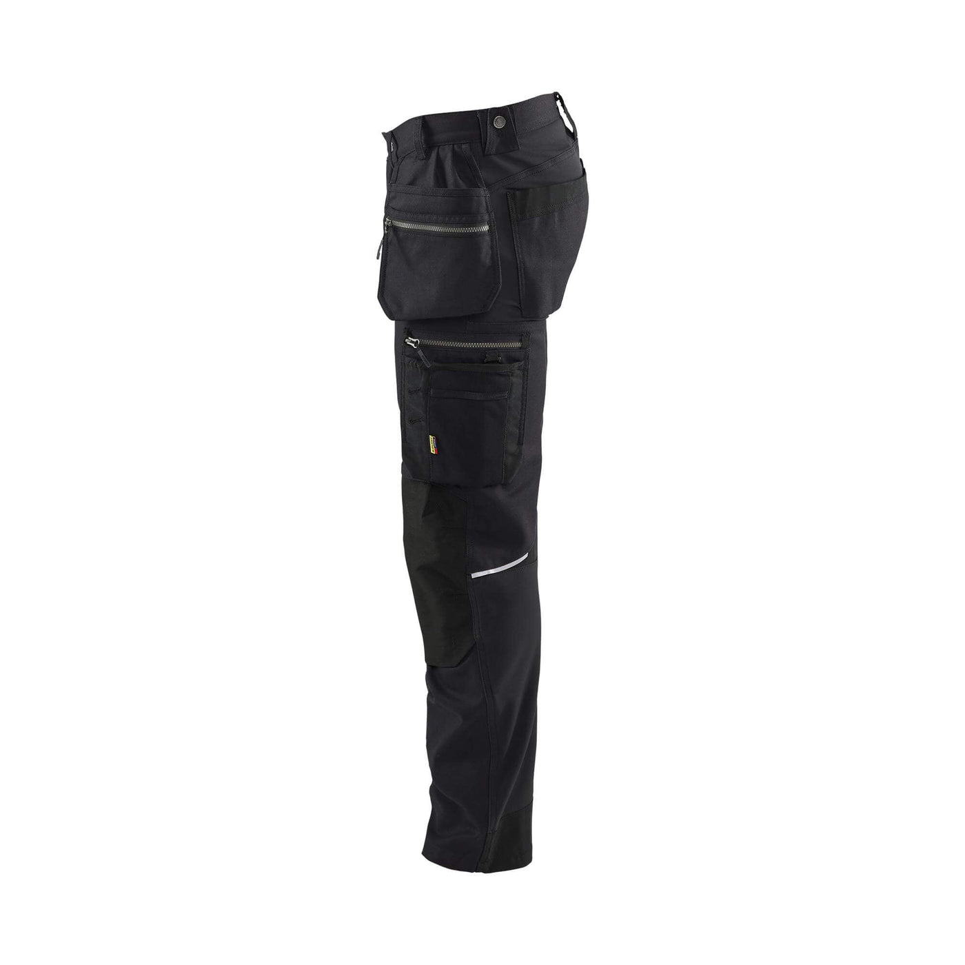 Blaklader 17901370 Craftsman Trousers Stretch Black Left #colour_black