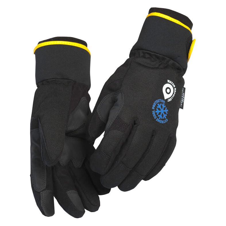 Blaklader 22493945 Craftsman Winter Gloves Black Main #colour_black