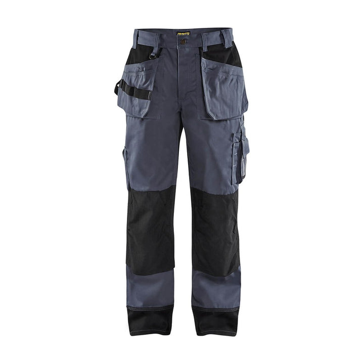 Blaklader 15031860 Craftsman Work Trousers Grey/Black Main #colour_grey-black