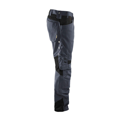 Blaklader 15561860 Craftsman Work Trousers Grey/Black Right #colour_grey-black