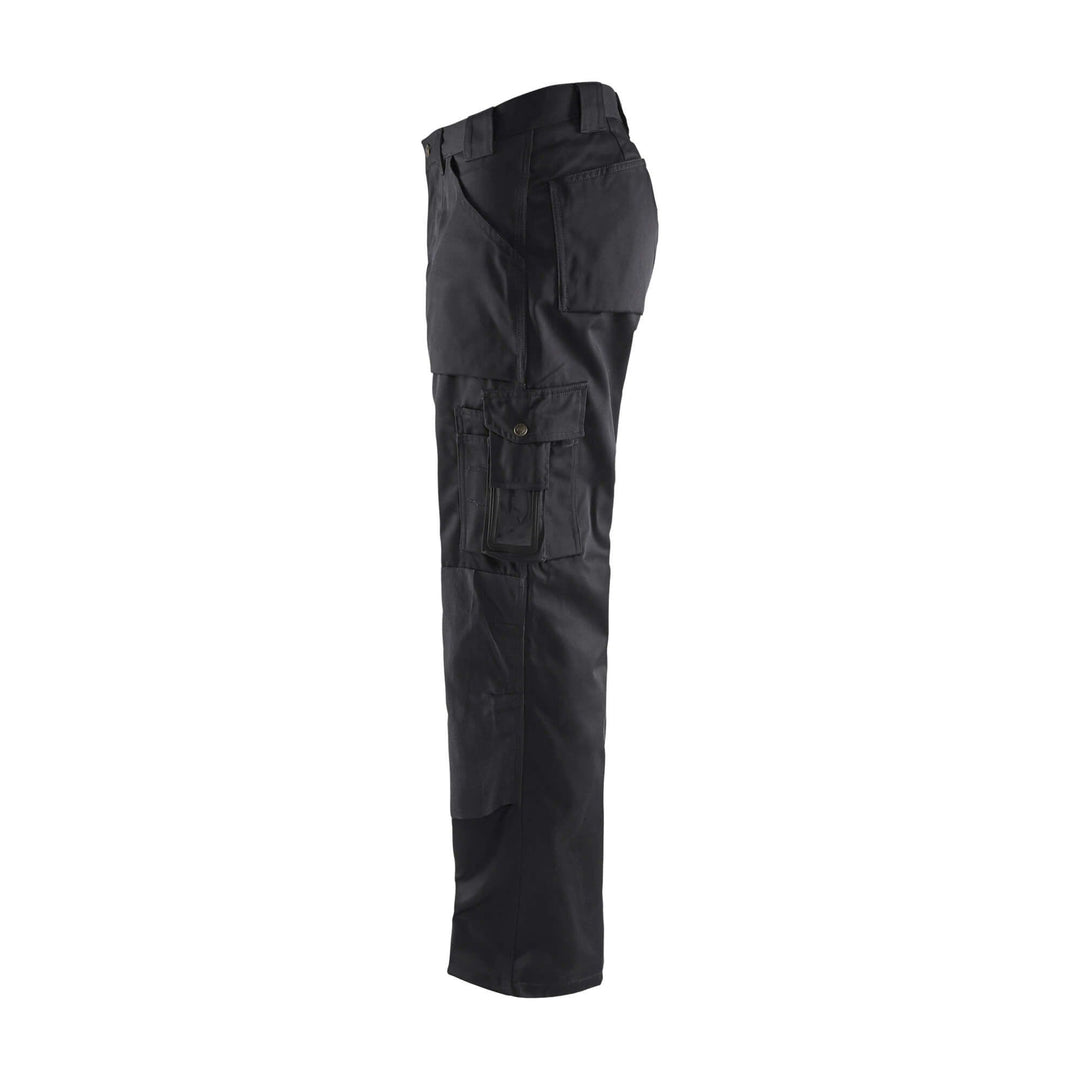 Blaklader 15701860 Craftsman Work Trousers Black Left #colour_black