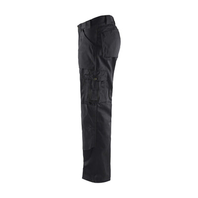 Blaklader 15701860 Craftsman Work Trousers Black Left #colour_black