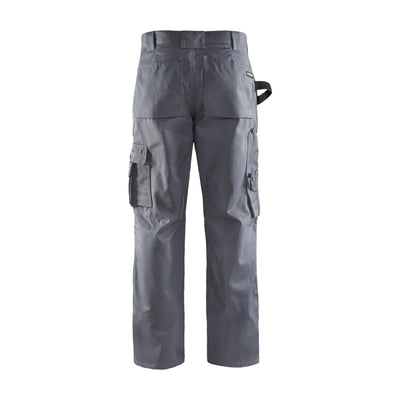 Blaklader 15701860 Craftsman Work Trousers Grey Rear #colour_grey