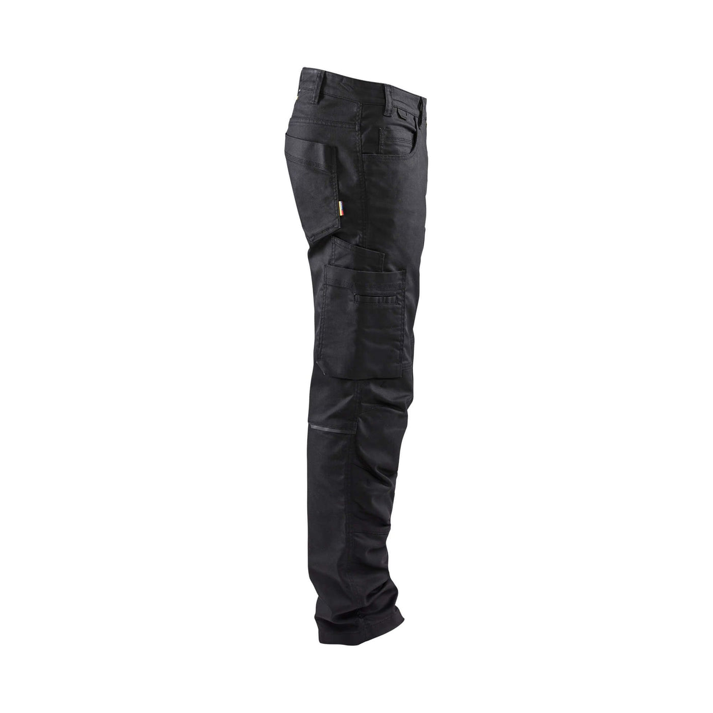 Blaklader 14391141 Denim Stretch Trousers Black Right #colour_black