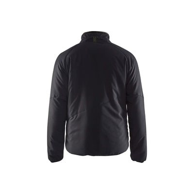 Blaklader 49921914 Evolution Insulation Jacket Black/Yellow Rear #colour_black-yellow