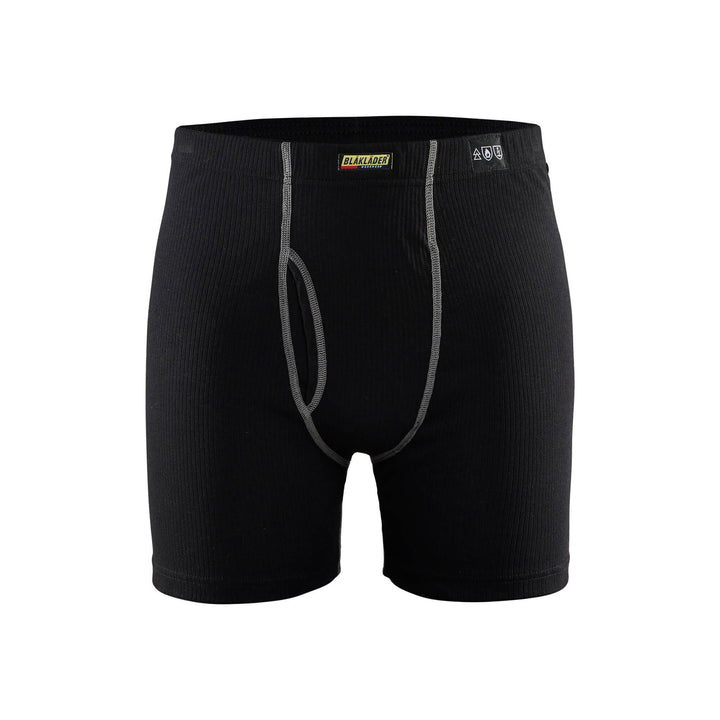 Blaklader 18281725 Flame-Retardant Boxer Shorts Black Main #colour_black