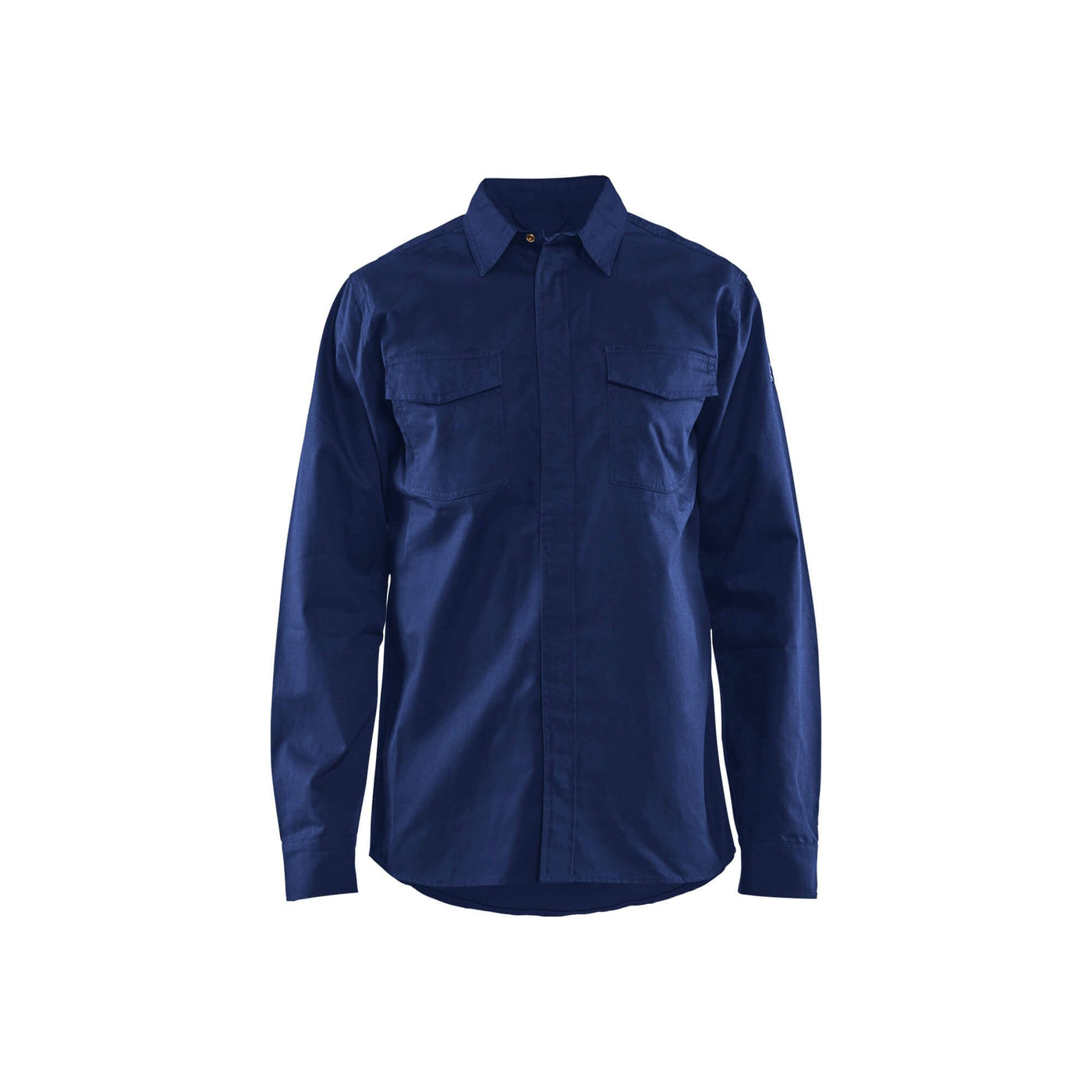 Blaklader 32261504 Flame Retardant Shirt Navy Blue Main #colour_navy-blue