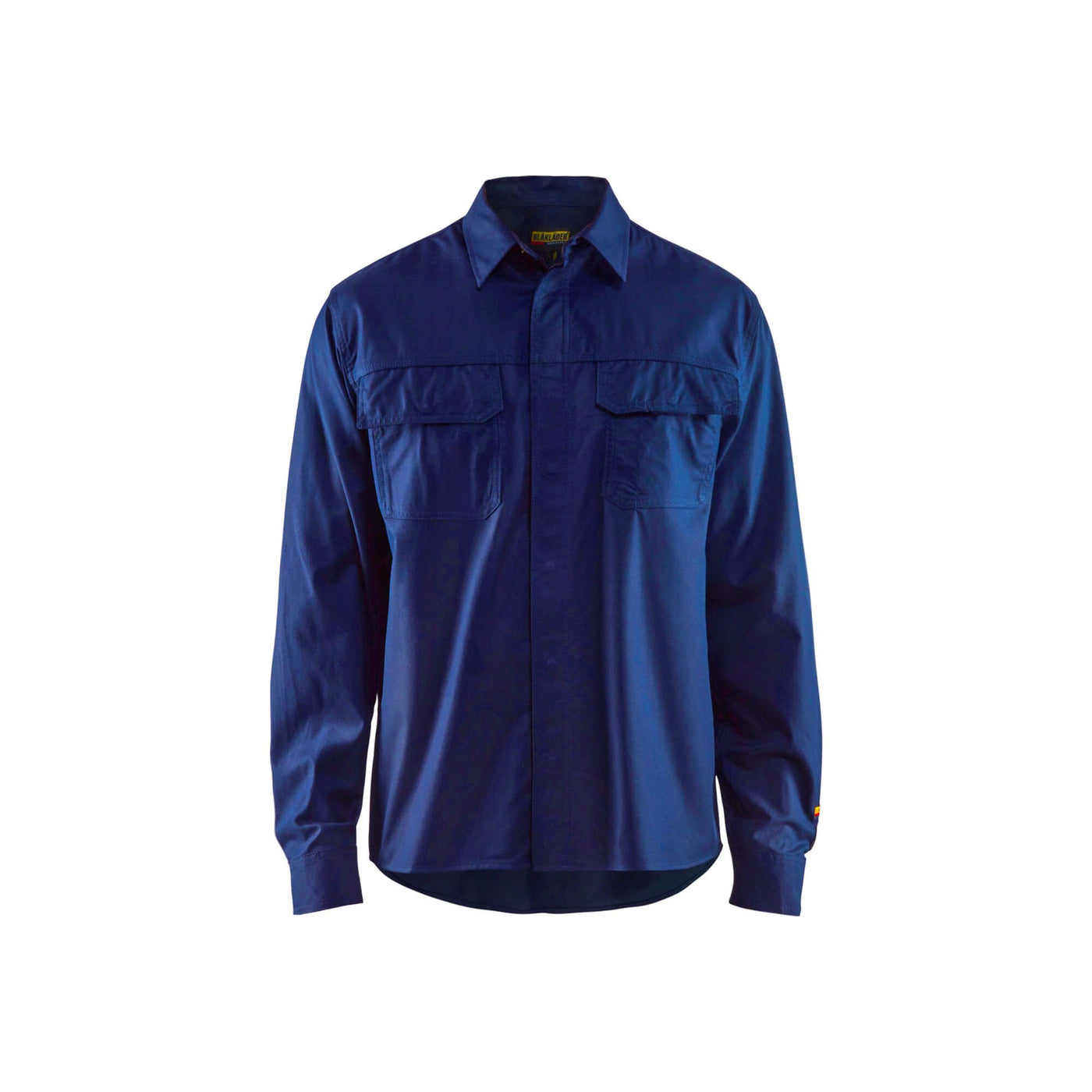 Blaklader 32271515 Flame Retardant Shirt Navy Blue Main #colour_navy-blue