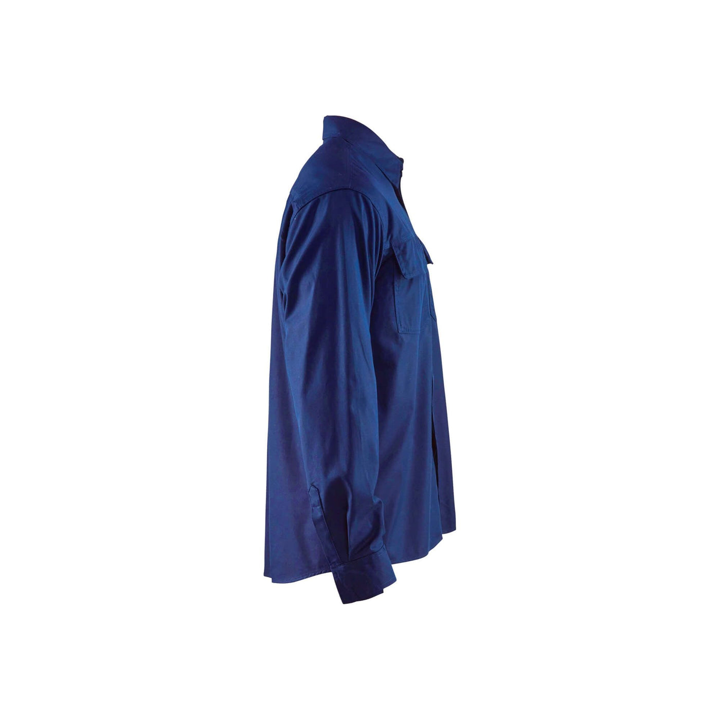 Blaklader 32271515 Flame Retardant Shirt Navy Blue Right #colour_navy-blue