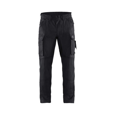 Blaklader 14861512 Flame-Retardant Stretch Trousers Black Main #colour_black