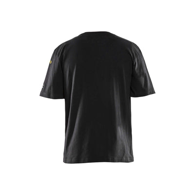 Blaklader 34821737 Flame Retardant T-Shirt Black Rear #colour_black