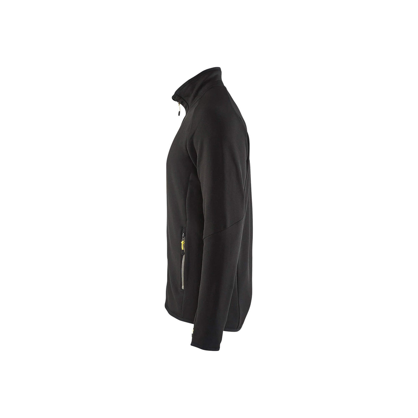 Blaklader 49982532 Fleece Jacket Evolution Black Left #colour_black