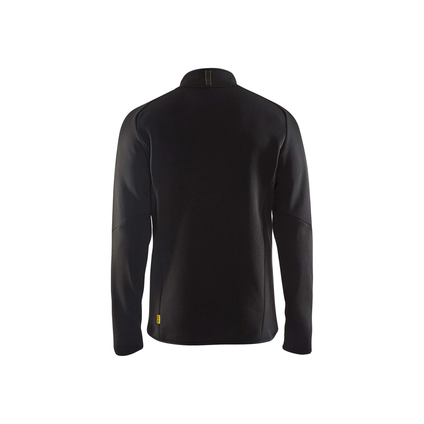 Blaklader 49982532 Fleece Jacket Evolution Black Rear #colour_black