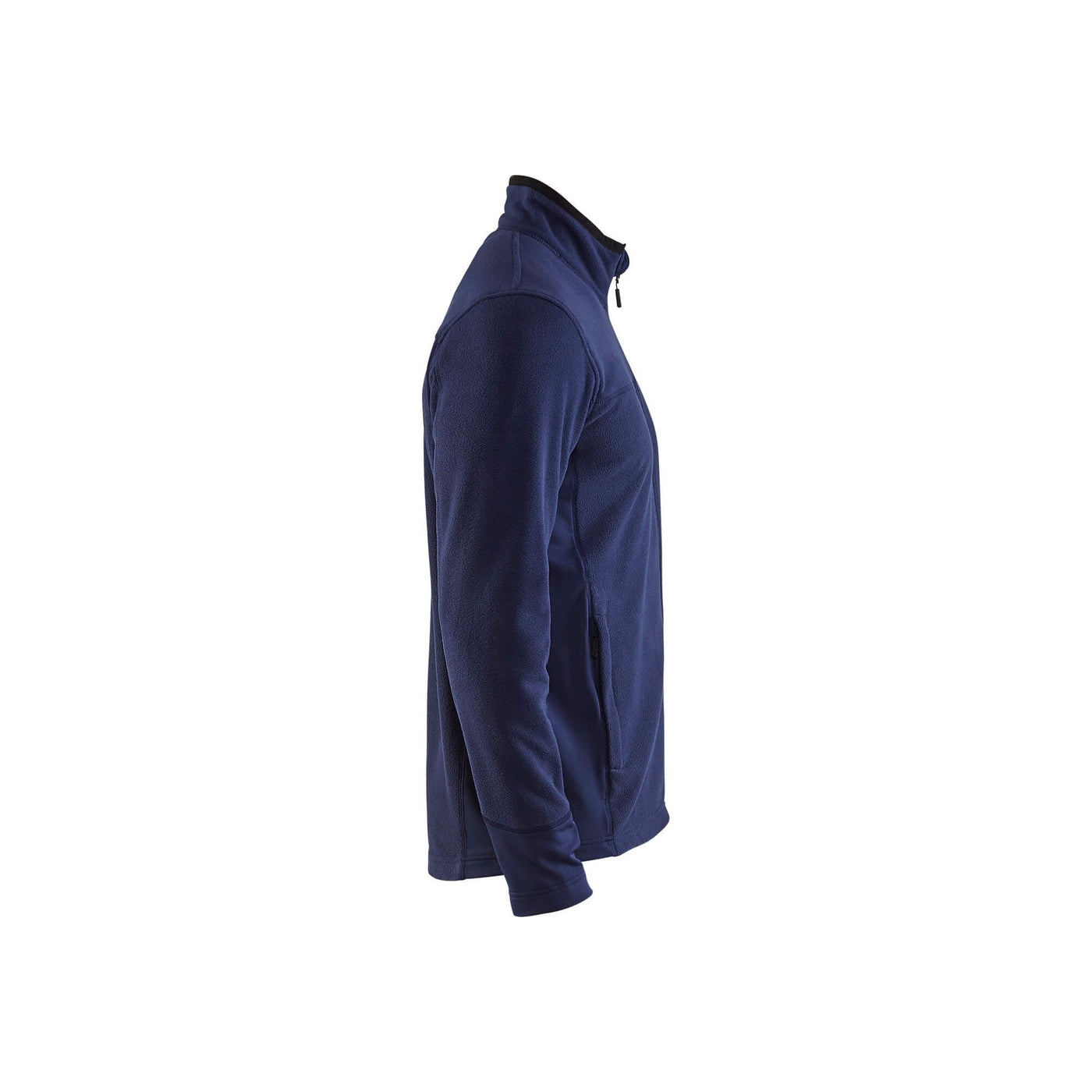 Blaklader 48951010 Fleece Jacket Super-Lightweight Navy Blue Right #colour_navy-blue