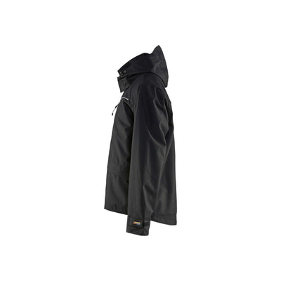 Blaklader 48471977 Functional Jacket Black Black Left #colour_black