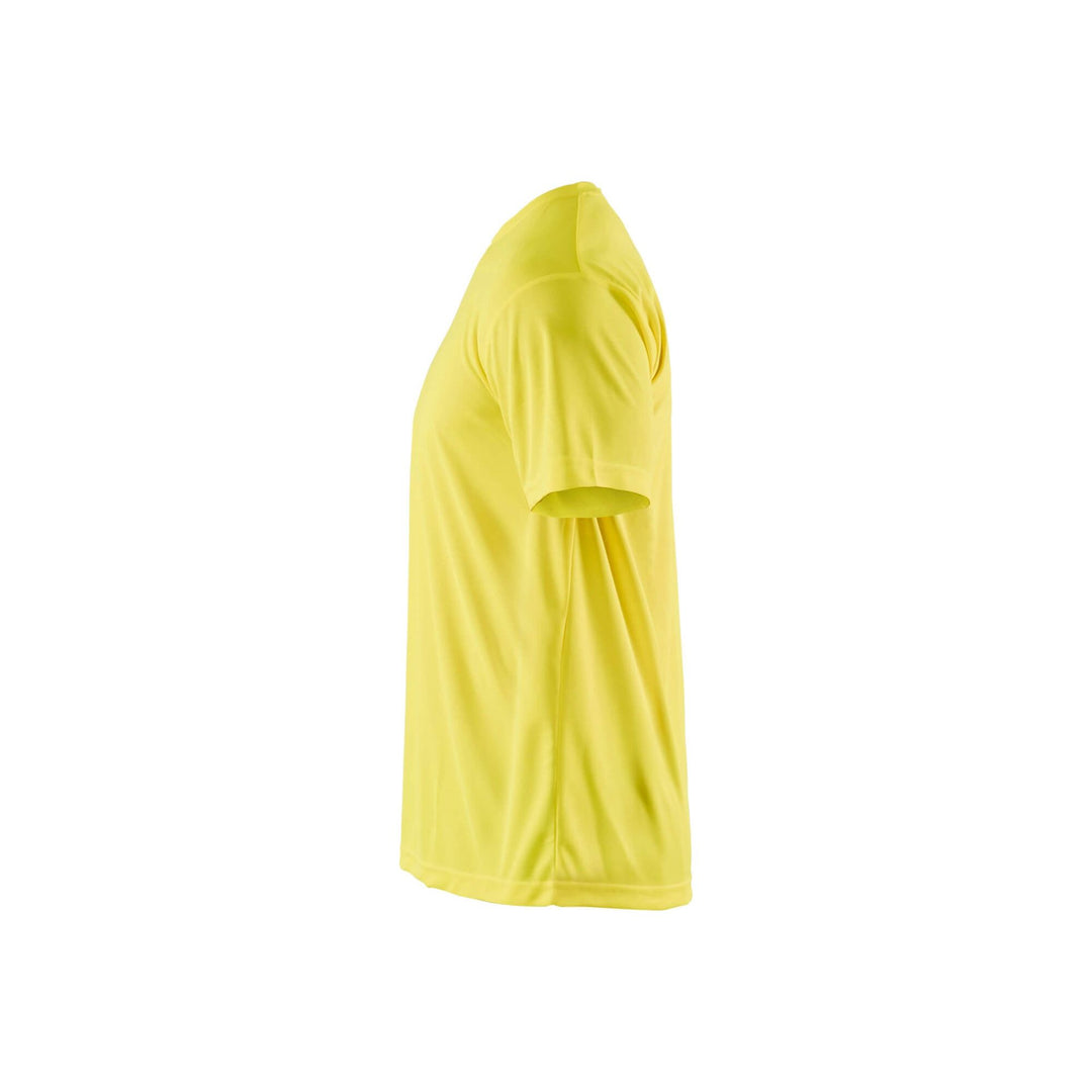 Blaklader 33311011 Functional T-Shirt UV-Protection Hi-Vis Yellow Left #colour_yellow