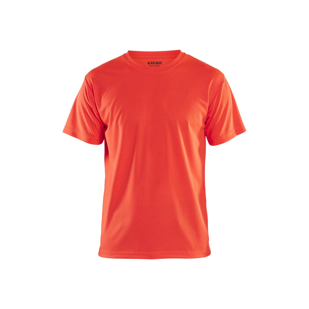 Blaklader 33311011 Functional T-Shirt UV-Protection Hi-Vis Red Main #colour_hi-vis-red