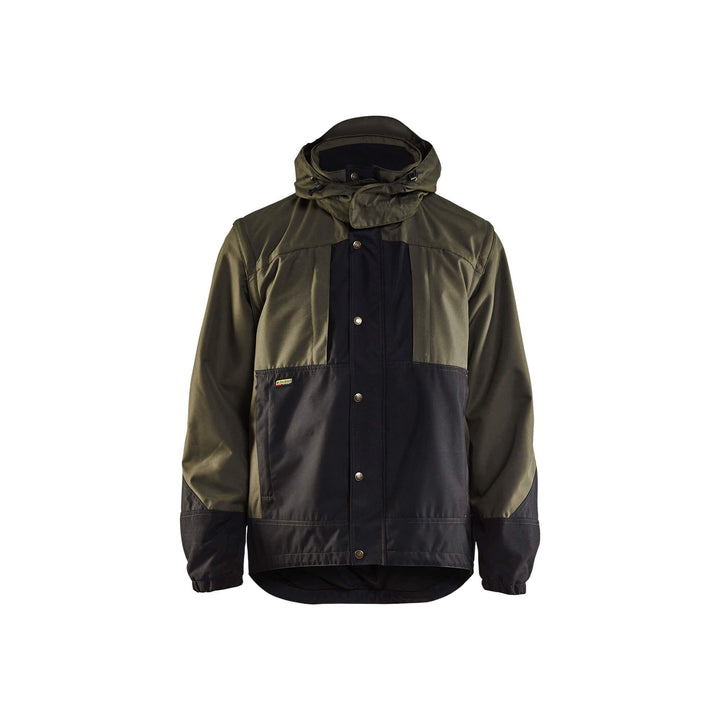 Blaklader 48541977 Garden Jacket Green Black Army Green/Black Main #colour_army-green-black