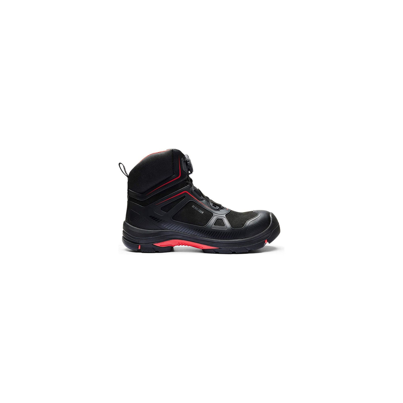 Blaklader 24730000 Gecko Safety Boots Black/Red Main #colour_black-red