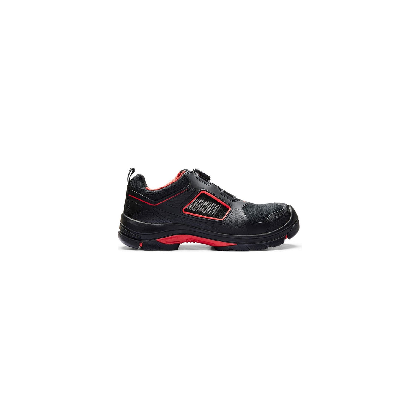 Blaklader 24720000 Gecko Safety Shoes Black/Red Main #colour_black-red