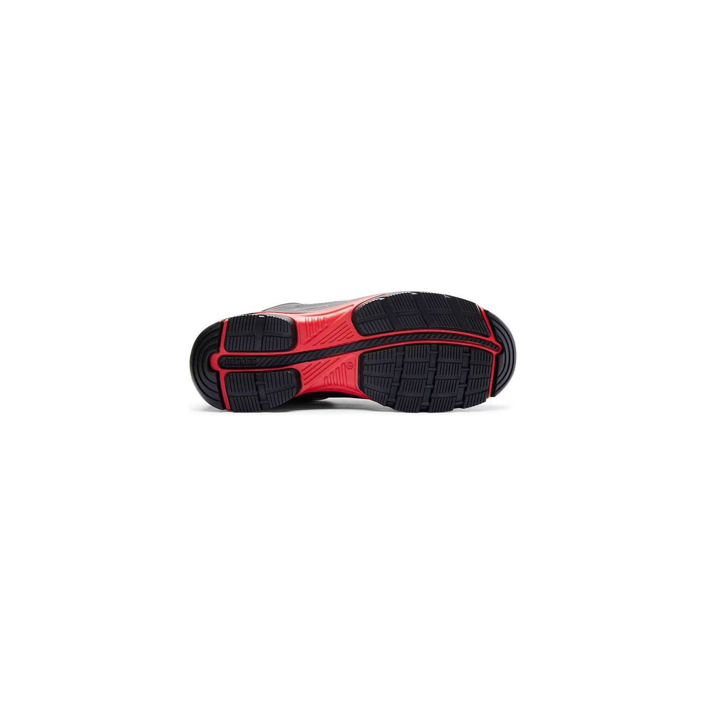 Blaklader 24720000 Gecko Safety Shoes Black/Red Rear #colour_black-red