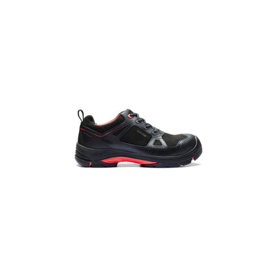 Blaklader 24750000 Gecko Safety Shoes Black/Red Main #colour_black-red