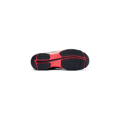 Blaklader 24750000 Gecko Safety Shoes Black/Red Rear #colour_black-red